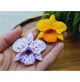 Silicone mold, Orchid, ~ 4.7*5 cm, H:1 cm