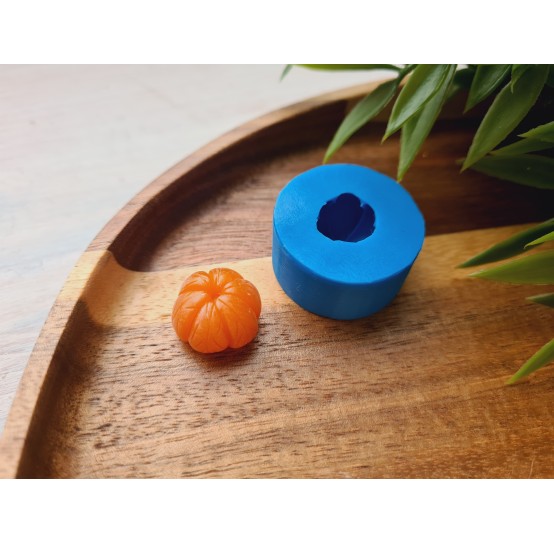 Silicone mold, Mandarin, style 2, ~ Ø 1.6 cm, H:1.1 cm