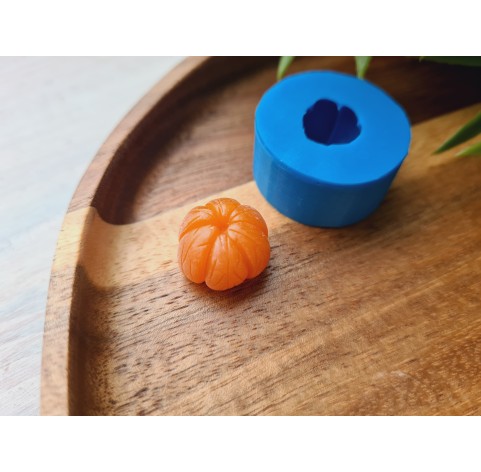 Silicone mold, Mandarin, style 2, ~ Ø 1.6 cm, H:1.1 cm