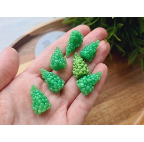 Silicone mold, Bunches of grapes, medium, 7 elements, ~ Ø 1.3 cm, H:2.2 cm