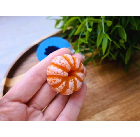 Silicone mold, Mandarin, style 9, ~ Ø 3.5 cm, H:2.2 cm