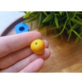 Silicone mold, Apple, style 3, mini, ~ Ø 1.5 cm, H:1.4 cm