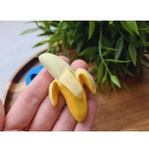 Silicone mold, Banana, ~ 3.5*6 cm, H:1.7 cm