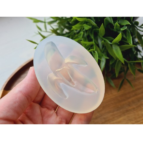 Silicone mold, Banana, ~ 3.5*6 cm, H:1.7 cm