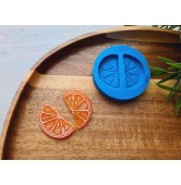 Silicone mold, Orange slice, ~ 2.8*3.3 cm, H:0.3 cm