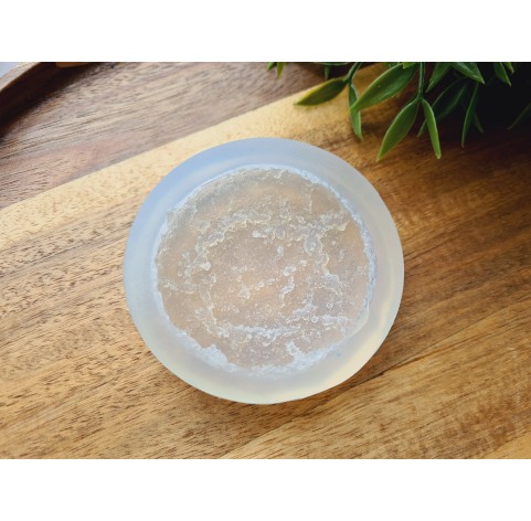 Silicone mold, Full size cookie, style 4, oatmeal, ~ Ø 6.1 cm, H:1.4 cm