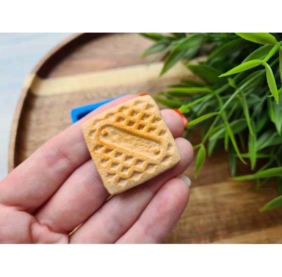 Silicone mold, Full size biscuit, style 9, ~ 3.2 cm, H:0.7 cm