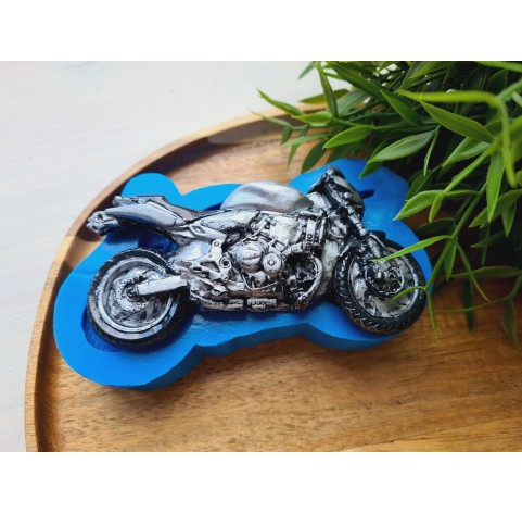Silicone mold, Motorcycle, style 1, ~ 6.3*11.6 cm, H:2.1 cm