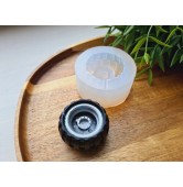 Silicone mold, Wheel, ~ Ø 4.3 cm, H:2.4 cm