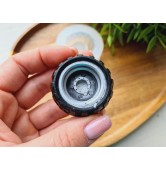 Silicone mold, Wheel, ~ Ø 4.3 cm, H:2.4 cm