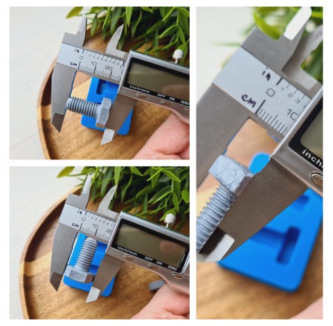 Silicone mold, Screw, style 1, 2 elements, ~ 1.8*2.6 cm, H:0.9 cm