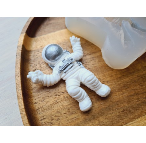 Silicone mold, Astronaut, ~ 5.4*6.3 cm, H:1.5 cm