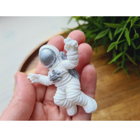 Silicone mold, Astronaut, ~ 5.4*6.3 cm, H:1.5 cm