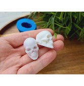 Silicone mold, Skull, style 5, ~ 0.7*1 cm, H:0.5 cm