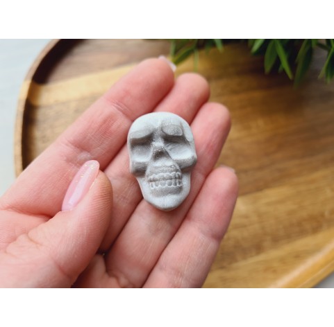 Silicone mold, Skull, style 10, ~ 2.2*3.2 cm, H:2 cm