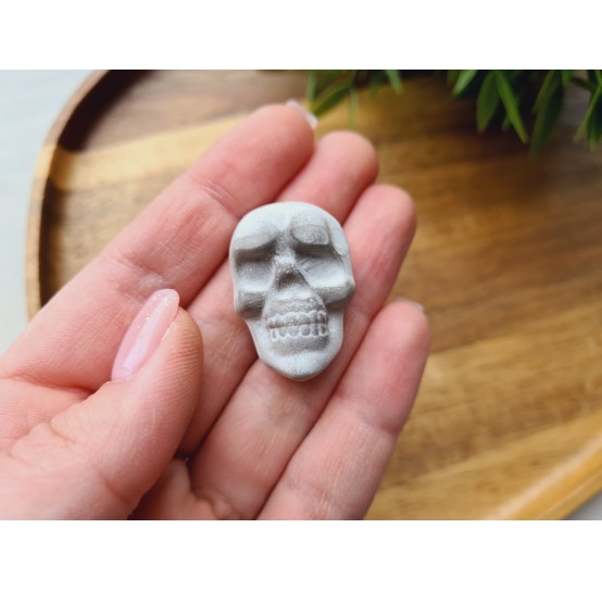Silicone mold, Skull, style 10, ~ 2.2*3.2 cm, H:2 cm