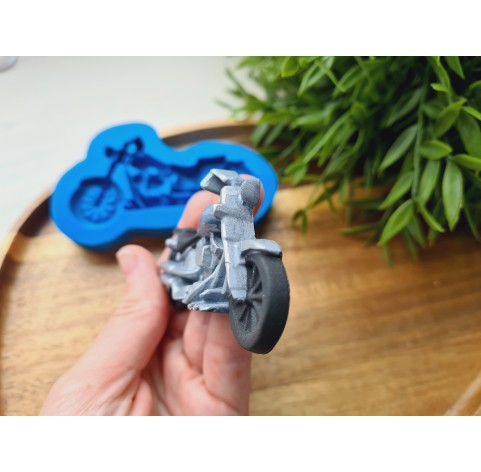 Silicone mold, Motorcycle, style 3, ~ 4.7*9.3 cm, H:1 cm