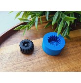 Silicone mold, Wheel, style 3, ~ Ø 2.1 cm, H:1.1 cm