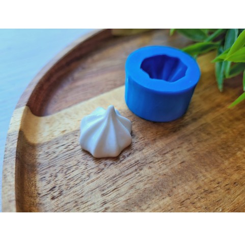 Silicone mold, Meringue, style 2, ~ Ø 2 cm, H:1.5 cm