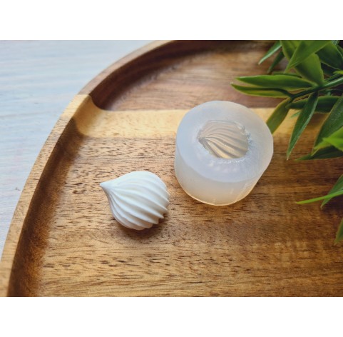 Silicone mold, Meringue, style 5, ~ 1.8*2.2 cm, H:1.3 cm