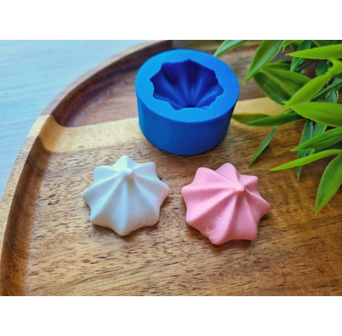 Silicone mold, Meringue, style 10, ~ Ø 2.9 cm, H:1.7 cm