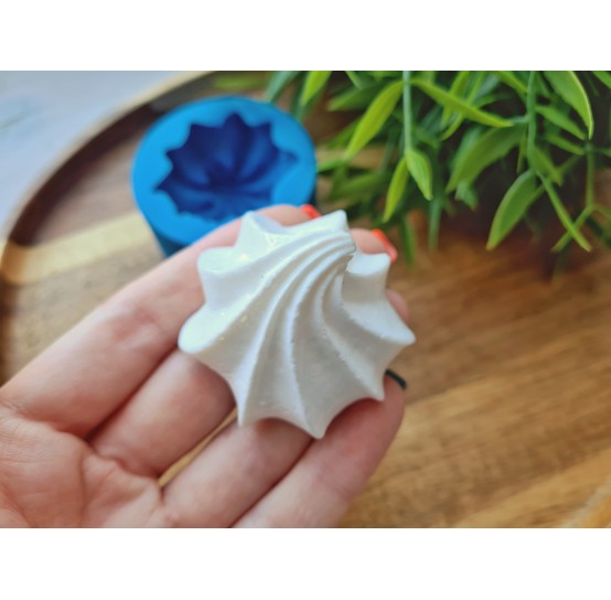 Silicone mold, Meringue, style 12, ~ Ø 4.3 cm, H:2.3 cm