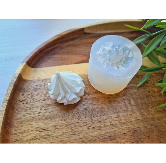 Silicone mold, Meringue, style 15, ~ Ø 2.9 cm, H:3.2 cm