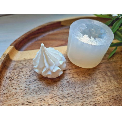 Silicone mold, Meringue, style 15, ~ Ø 2.9 cm, H:3.2 cm