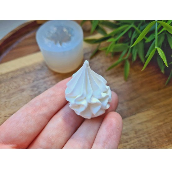 Silicone mold, Meringue, style 15, ~ Ø 2.9 cm, H:3.2 cm