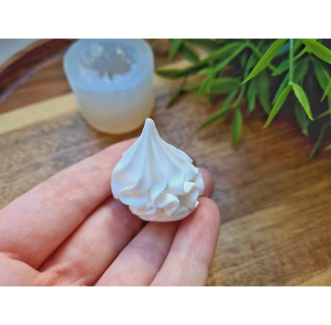 Silicone mold, Meringue, style 15, ~ Ø 2.9 cm, H:3.2 cm