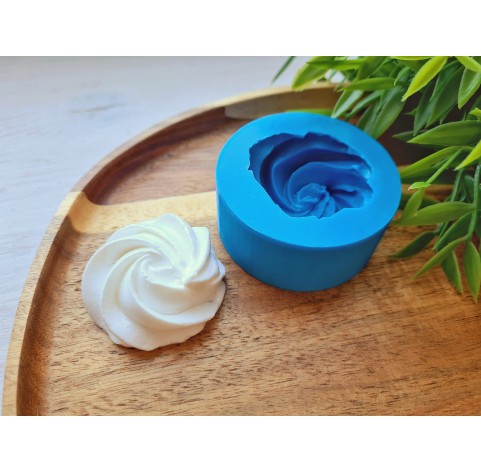 Silicone mold, Meringue, style 16, ~ Ø 4.4 cm, H:2.1 cm