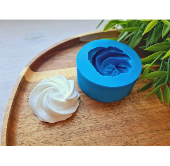 Silicone mold, Meringue, style 16, ~ Ø 4.4 cm, H:2.1 cm