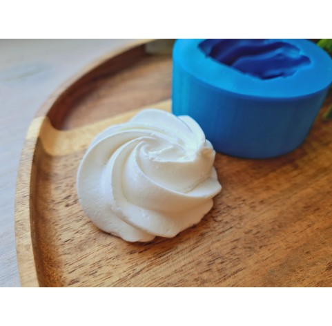 Silicone mold, Meringue, style 16, ~ Ø 4.4 cm, H:2.1 cm