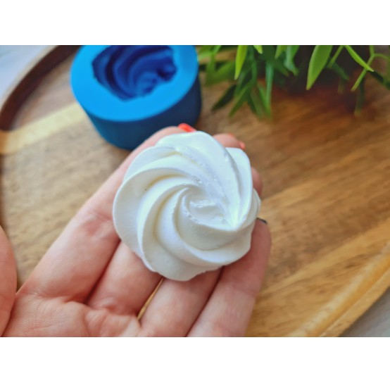 Silicone mold, Meringue, style 16, ~ Ø 4.4 cm, H:2.1 cm