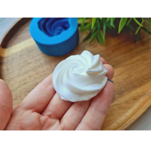 Silicone mold, Meringue, style 16, ~ Ø 4.4 cm, H:2.1 cm