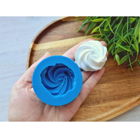 Silicone mold, Meringue, style 16, ~ Ø 4.4 cm, H:2.1 cm