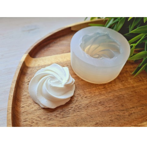 Silicone mold, Meringue, style 16, ~ Ø 4.4 cm, H:2.1 cm