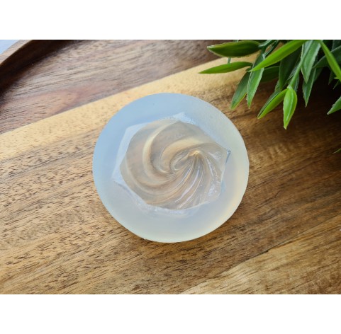 Silicone mold, Meringue, style 17, ~ Ø 4.3-4.6 cm, H:1.8 cm