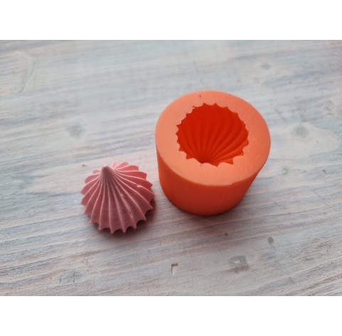 Silicone mold, Meringue, style 18, ~ Ø 2.9 cm, H:2.7 cm