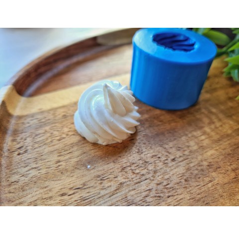 Silicone mold, Meringue, style 19, ~ Ø 2.8 cm, H:2.5 cm