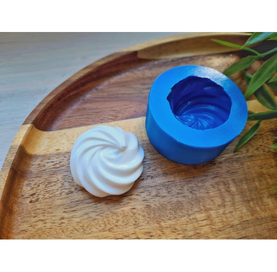 Silicone mold, Meringue, style 20, ~ Ø 3.4 cm, H:1.9 cm