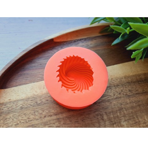 Silicone mold, Meringue, style 21, ~ Ø 3.7 cm, H:2.1 cm