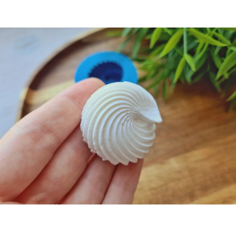 Silicone mold, Meringue, style 21, ~ Ø 3.7 cm, H:2.1 cm