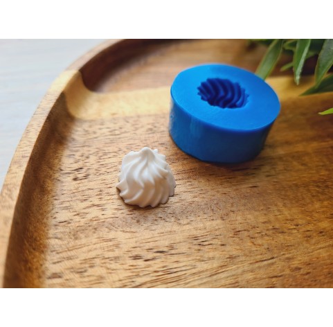 Silicone mold, Meringue, style 22, ~ Ø 1.5 cm, H:1.2 cm