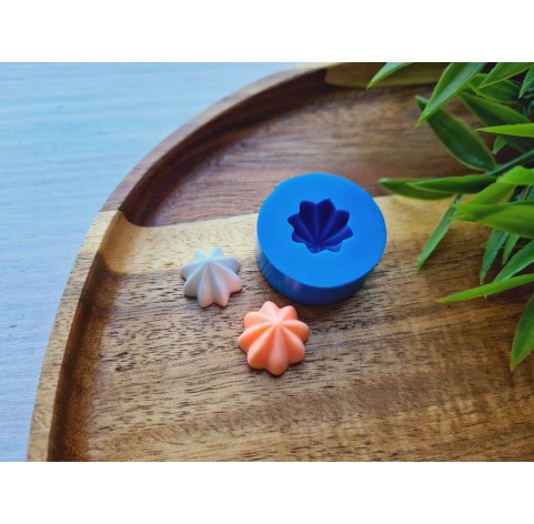 Silicone mold, Meringue, style 23, ~ Ø 1.4 cm, H:1 cm