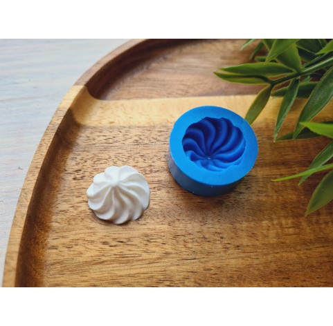 Silicone mold, Meringue, style 24, ~ Ø 2.1 cm, H:1.2 cm