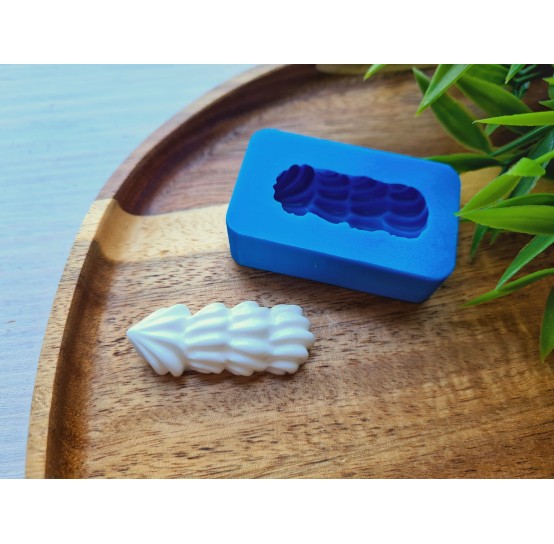 Silicone mold, Meringue, style 25, ~ 1.6*3.4 cm, H:1 cm