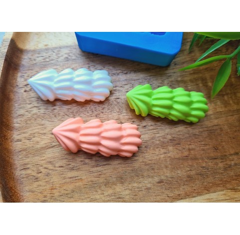 Silicone mold, Meringue, style 25, ~ 1.6*3.4 cm, H:1 cm