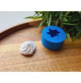 Silicone mold, Meringue, style 34, ~ Ø 2.3 cm, H:1.5 cm