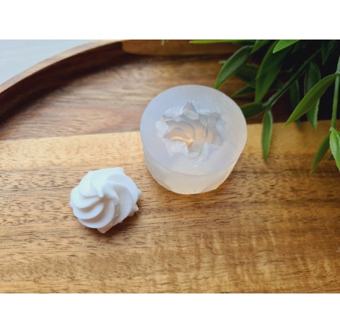Silicone mold, Meringue, style 34, ~ Ø 2.3 cm, H:1.5 cm